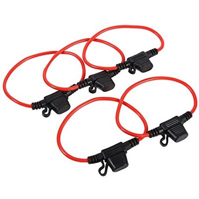 Bediffer 5 pièces porte-fusible voiture lame en ligne porte-fusible porte-fusible étanche en ligne lame porte-fusible 12V 30A,fusible Bediffer 5 pièces porte-fusible voiture lame en ligne porte-fusible porte-fusible étanche en ligne lame porte-fusible 12V 30A,fusible
