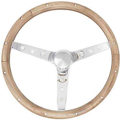GRANT 201 Classic Wood Steering Wheel with Rivets by GRANT 201 Classic Wood Steering Wheel with Rivets by