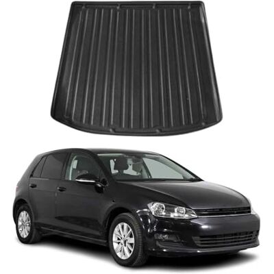 OMAC Tapis de coffre de voiture Compatible avec VW Golf VII 2013-2022 Variant Coupe 3D Bord haut antidérapant en TPE Tapis de coffre toutes saisons Noir OMAC Tapis de coffre de voiture Compatible avec VW Golf VII 2013-2022 Variant Coupe 3D Bord haut antidérapant en TPE Tapis de coffre toutes saisons Noir