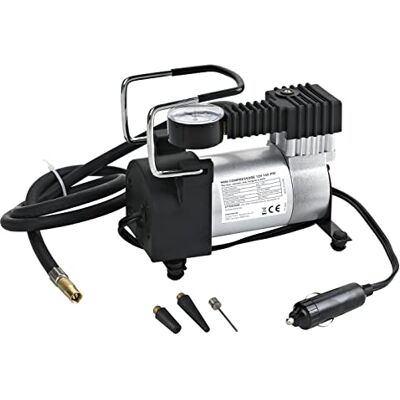 Compresseur d'air START Mini - 12V, 150 psi, Manomètre Compresseur d'air START Mini - 12V, 150 psi, Manomètre