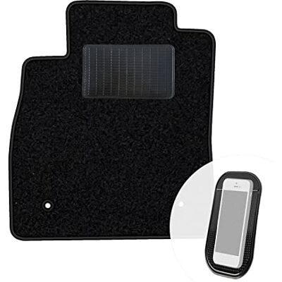 moto-MOLTICO Tapis de Sol Voiture, Tapis Conducteur en Velours Noir pour Ford Focus IV à partir de 2018 moto-MOLTICO Tapis de Sol Voiture, Tapis Conducteur en Velours Noir pour Ford Focus IV à partir de 2018