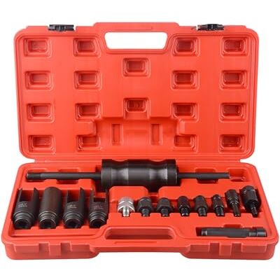 DAYUAN Lot de 14 outils pour injecteurs diesel extracteurs d’injecteur CDI, Bosch, Delphi, Deso, Siemens DAYUAN Lot de 14 outils pour injecteurs diesel extracteurs d’injecteur CDI, Bosch, Delphi, Deso, Siemens