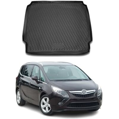 OMAC Tapis de coffre de voiture Compatible avec Opel Zafira C Tourer 2011-2022 Coupe 3D Bord haut antidérapant en caoutchouc (caoutchouc) Tapis de coffre toutes saisons Noir OMAC Tapis de coffre de voiture Compatible avec Opel Zafira C Tourer 2011-2022 Coupe 3D Bord haut antidérapant en caoutchouc (caoutchouc) Tapis de coffre toutes saisons Noir