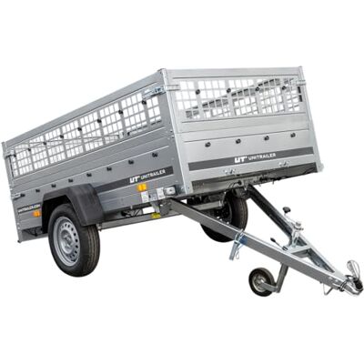 UNITRAILER Remorque de voiture Garden Trailer 230 inclinable avec mécanisme d'inclinaison UNITRAILER Remorque de voiture Garden Trailer 230 inclinable avec mécanisme d'inclinaison