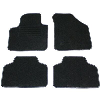 DBS 01765774 Lot de tapis de sol avant et arrière noirs DBS 01765774 Lot de tapis de sol avant et arrière noirs