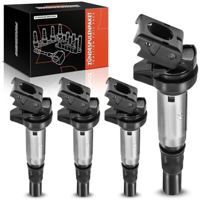 Frankberg Lot de 4 bobines d'allumage compatibles avec M-i-n-i Berlingo C3 C4 C5 DS3 DS4 DS5 2008 5008 207 208 308 508 Partner RCZ 1.4L 1.6L. Essence 2006-aujourd'hui 12137575010 Frankberg Lot de 4 bobines d'allumage compatibles avec M-i-n-i Berlingo C3 C4 C5 DS3 DS4 DS5 2008 5008 207 208 308 508 Partner RCZ 1.4L 1.6L. Essence 2006-aujourd'hui 12137575010