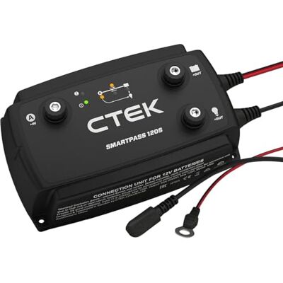 CTEK SMARTPASS 120S avec kit d'installation, 40-678 CTEK SMARTPASS 120S avec kit d'installation, 40-678