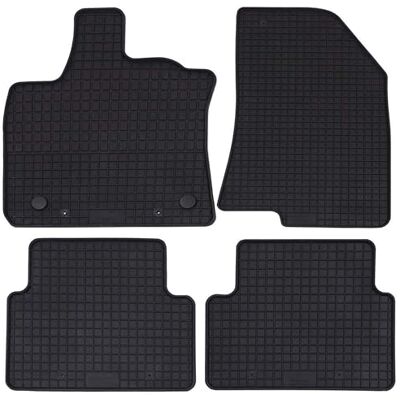 Petex Lot de 4 tapis de sol en caoutchouc pour Dacia Jogger 5 à 7 places à partir de 02/2022 avant, habitacle 1ère rangée de sièges, noirs, robustes, résistants aux intempéries Petex Lot de 4 tapis de sol en caoutchouc pour Dacia Jogger 5 à 7 places à partir de 02/2022 avant, habitacle 1ère rangée de sièges, noirs, robustes, résistants aux intempéries