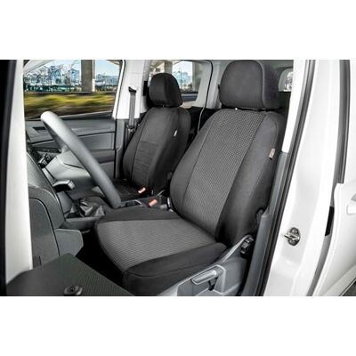 Walser Housses de siège pour fourgonnettes compatible avec VW Crafter, Mercedes Sprinter, 1 siège individuel conducteur (évidement accoudoir droit) Walser Housses de siège pour fourgonnettes compatible avec VW Crafter, Mercedes Sprinter, 1 siège individuel conducteur (évidement accoudoir droit)
