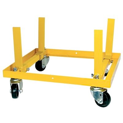 PERFORMANCE TOOL W41037 Support de Moteur Roulant avec Sangles pour l'entretien du véhicule, Jaune, capacité de 340 kg PERFORMANCE TOOL W41037 Support de Moteur Roulant avec Sangles pour l'entretien du véhicule, Jaune, capacité de 340 kg