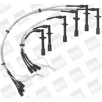 Kit de câbles d'allumage Beru ZE746 pour Porsche 911 Targa/Convertible/Coupe Kit de câbles d'allumage Beru ZE746 pour Porsche 911 Targa/Convertible/Coupe