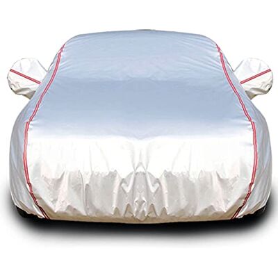 Ansixeay Housse de voiture complète pour Citroën C3 Heartland 2024, toutes saisons, avec fermeture éclair de porte, imperméable, coupe-vent, protection contre le soleil, la pluie, la neige Ansixeay Housse de voiture complète pour Citroën C3 Heartland 2024, toutes saisons, avec fermeture éclair de porte, imperméable, coupe-vent, protection contre le soleil, la pluie, la neige