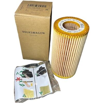 Volkswagen VW Filtre à huile d'origine pour VW 2.0 FSI TFSI Volkswagen VW Filtre à huile d'origine pour VW 2.0 FSI TFSI