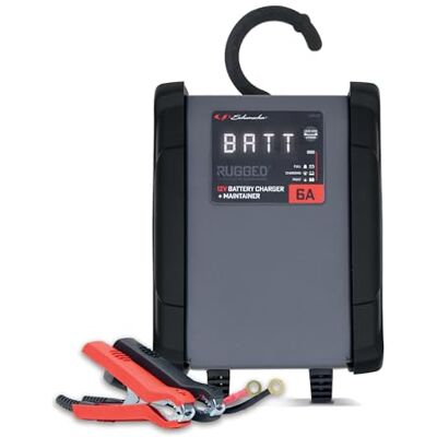 Schumacher Electric SPX459-6A Chargeur de Batterie 12V pour voiture Maintien de charge Automatique et Intelligent AGM, Standard, gel, calcium, Start n’ Stop, Lithium (LiFePo4) Schumacher Electric SPX459-6A Chargeur de Batterie 12V pour voiture Maintien de charge Automatique et Intelligent AGM, Standard, gel, calcium, Start n’ Stop, Lithium (LiFePo4)