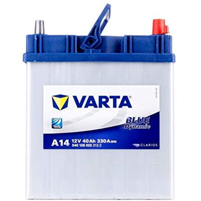 Varta A14 Blue Dynamic Batterie de Voiture 12V 40Ah (540126033) (054) Varta A14 Blue Dynamic Batterie de Voiture 12V 40Ah (540126033) (054)