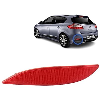 STARKIT PERFORMANCE Catadioptre compatible pour Megane 3 (5 portes) et Fluence (2012-2020) RÉFLECTEUR ARRIÈRE GAUCHE Pare-chocs arrière 265650004R STARKIT PERFORMANCE Catadioptre compatible pour Megane 3 (5 portes) et Fluence (2012-2020) RÉFLECTEUR ARRIÈRE GAUCHE Pare-chocs arrière 265650004R