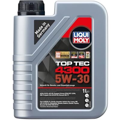 Liqui Moly Top Tec 4300 5W-30 Huile moteur - Huile moteur Liqui Moly Top Tec 4300 5W-30 Huile moteur - Huile moteur