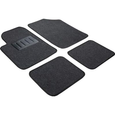 START - Ensemble 4 tapis voiture gris universels START - Ensemble 4 tapis voiture gris universels