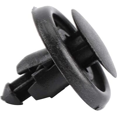 Qiilu Agrafes de Garde-boue pour Auto, Rivets Clips de Retenue d'Attache de Pare-boue et Capot pour 90467-07166, Matériau PA66 POM, 50 Pièces Qiilu Agrafes de Garde-boue pour Auto, Rivets Clips de Retenue d'Attache de Pare-boue et Capot pour 90467-07166, Matériau PA66 POM, 50 Pièces