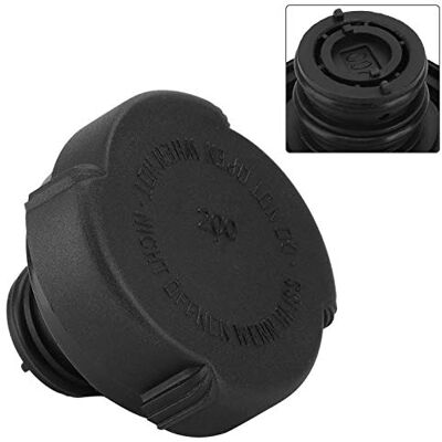 Aukson Bouchon de réservoir d'expansion de voiture, bouchon de réservoir de carburant de radiateur d'eau automatique ABS pour E36 E46 E34 E39 17111712492 Aukson Bouchon de réservoir d'expansion de voiture, bouchon de réservoir de carburant de radiateur d'eau automatique ABS pour E36 E46 E34 E39 17111712492