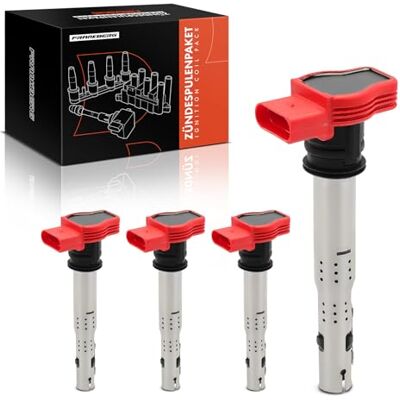 Frankberg 4x Bobines d'allumage Compatibles avec A4 2.0L-3.2L S4 2002-2015 A4 Avant 2.0L-3.2L S4 2002-2015 A4 Cabriolet A5 A6 A8 R8 Spyder Gallardo Remplacer# 06E905115 Frankberg 4x Bobines d'allumage Compatibles avec A4 2.0L-3.2L S4 2002-2015 A4 Avant 2.0L-3.2L S4 2002-2015 A4 Cabriolet A5 A6 A8 R8 Spyder Gallardo Remplacer# 06E905115