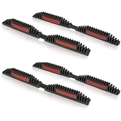 Smart-Planet Smart Planet® Lot de 4 protections de portières de qualité supérieure pour portière de voiture – Protection contre les chocs à clipser – Avec réflecteurs pour 4 portes de voiture Smart-Planet Smart Planet® Lot de 4 protections de portières de qualité supérieure pour portière de voiture – Protection contre les chocs à clipser – Avec réflecteurs pour 4 portes de voiture