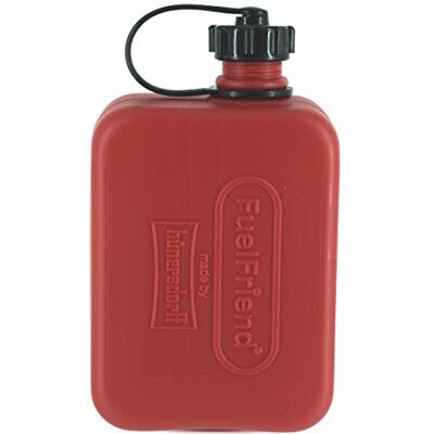 FuelFriend ® 0,5 litre – Petit bidon de réserve d'essence – Parfait pour les motos, voitures et plus encore FuelFriend ® 0,5 litre – Petit bidon de réserve d'essence – Parfait pour les motos, voitures et plus encore