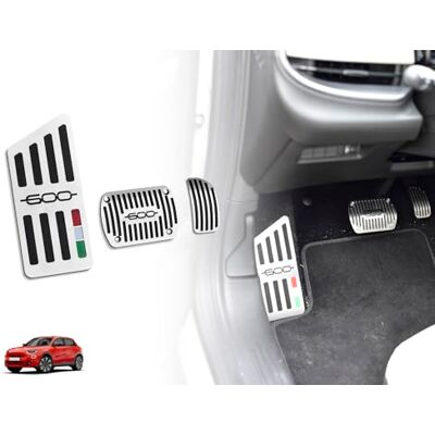 autoCOVR Pédales avec repose-pied en acier pour Fiat.600 600e 3 Pièces Acier Inoxydable Repose-pieds Pédales Pédales Pédales Hybride Rouge (RED) LA PREMIÈRE 600 Accessoires Tuning Kit Auto Pièces autoCOVR Pédales avec repose-pied en acier pour Fiat.600 600e 3 Pièces Acier Inoxydable Repose-pieds Pédales Pédales Pédales Hybride Rouge (RED) LA PREMIÈRE 600 Accessoires Tuning Kit Auto Pièces