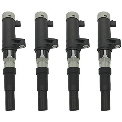 Amrxuts – Lot de 4 bobines d'allumage 7700107177 compatibles avec Primastar Vivaro, Avantime Clio, ESPACE GRAND SCÉNIC Kangoo Express Laguna Megane Scenic Modus SCÉNIC TRAFIC VEL SATIS Amrxuts – Lot de 4 bobines d'allumage 7700107177 compatibles avec Primastar Vivaro, Avantime Clio, ESPACE GRAND SCÉNIC Kangoo Express Laguna Megane Scenic Modus SCÉNIC TRAFIC VEL SATIS
