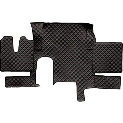 F-CORE Tapis de entierement le sol camion compatibilité pour MAN TGX 01.07-12.17 AUTOMAT 1 Tiroir NOIR/ROUGE F-CORE Tapis de entierement le sol camion compatibilité pour MAN TGX 01.07-12.17 AUTOMAT 1 Tiroir NOIR/ROUGE