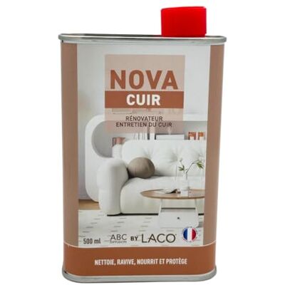 ABC-Diffusion Produit Cuir Nova Cuir Lait pour le cuir Nettoie et Protège 500ml ABC-Diffusion Produit Cuir Nova Cuir Lait pour le cuir Nettoie et Protège 500ml