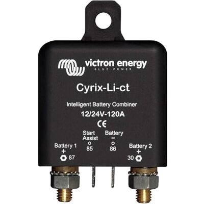 Victron Energy Cyrix-Li-ct 12/24V 120 amp Combineur de Batterie Li-ion Intelligent Victron Energy Cyrix-Li-ct 12/24V 120 amp Combineur de Batterie Li-ion Intelligent