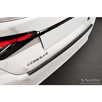 Avisa Protection de seuil arrière inox noir compatible avec Toyota Corolla XII Sedan 2019- Avisa Protection de seuil arrière inox noir compatible avec Toyota Corolla XII Sedan 2019-
