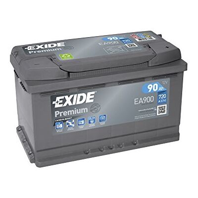Exide Premium EA900 Batterie de Voiture 90Ah 720A Exide Premium EA900 Batterie de Voiture 90Ah 720A