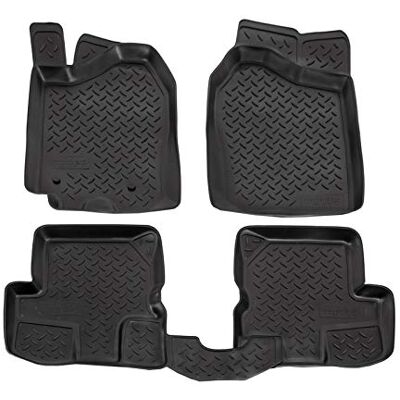 J&J AUTOMOTIVE Norm Liners Tapis De Sol En Caoutchouc TPE Toutes Saisones Pour Jimny 1998-2018, Bord Haut, Noir, Antidérapant, Toutes Saisons J&J AUTOMOTIVE Norm Liners Tapis De Sol En Caoutchouc TPE Toutes Saisones Pour Jimny 1998-2018, Bord Haut, Noir, Antidérapant, Toutes Saisons