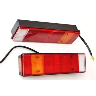 24/7 AUTO 2 x Châssis Arrière LED 12 V 24 V pour camion remorque Caravane Van 470 mm Ampoules operarting 24/7 AUTO 2 x Châssis Arrière LED 12 V 24 V pour camion remorque Caravane Van 470 mm Ampoules operarting