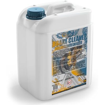 GiDeli Nettoyant pour freins Bidon de 10 l Pour voiture, moto et vélo Élimine l'huile, la graisse, la poussière de frein, les résidus de colle Dégraissant d'atelier, séchage rapide, sans GiDeli Nettoyant pour freins Bidon de 10 l Pour voiture, moto et vélo Élimine l'huile, la graisse, la poussière de frein, les résidus de colle Dégraissant d'atelier, séchage rapide, sans