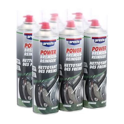 Presto 6 bidons 315541 Power Brake Cleaner, 500 ml Presto 6 bidons 315541 Power Brake Cleaner, 500 ml