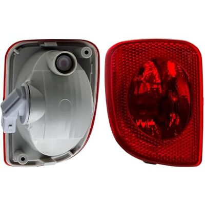 LONGLING Réflecteur gauche (côté conducteur), réflecteur de pare-chocs arrière, feu arrière, pour Renault Kangoo, Mercedes Citan, Nissan NV250 2013-2020 LONGLING Réflecteur gauche (côté conducteur), réflecteur de pare-chocs arrière, feu arrière, pour Renault Kangoo, Mercedes Citan, Nissan NV250 2013-2020