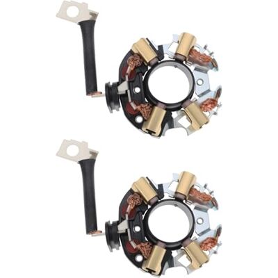 VGOL Lot de 2 porte-balais de charbon 0001110061 0001110062 compatible avec moteur de démarrage Bosch compatible avec Volkswagen VGOL Lot de 2 porte-balais de charbon 0001110061 0001110062 compatible avec moteur de démarrage Bosch compatible avec Volkswagen