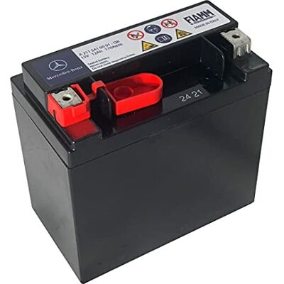 Mercedes-Benz Mercedes Benz A2115410001 Rechange Batterie auxiliaire 12 Ah pour voiture de tourisme Mercedes-Benz Mercedes Benz A2115410001 Rechange Batterie auxiliaire 12 Ah pour voiture de tourisme