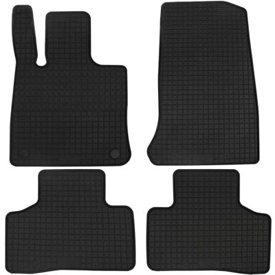 Petex Lot de 4 tapis de sol en caoutchouc pour Mercedes GLC (X254) à partir de 07/2022 Noir Robustes Résistant aux intempéries Petex Lot de 4 tapis de sol en caoutchouc pour Mercedes GLC (X254) à partir de 07/2022 Noir Robustes Résistant aux intempéries