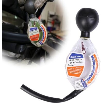Riisoyu Testeur d'antigel pour voiture, testeur de liquide de refroidissement, testeur d'antigel jusqu'à -43 °C, appareil de mesure de la protection contre le gel du radiateur et des accessoires de Riisoyu Testeur d'antigel pour voiture, testeur de liquide de refroidissement, testeur d'antigel jusqu'à -43 °C, appareil de mesure de la protection contre le gel du radiateur et des accessoires de