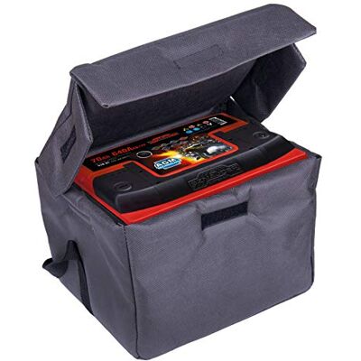 Ferocity Sac Thermique pour Batterie de Voiture, Sac de Batterie, Protection de Batterie adapté à 65-75 Ah, Taille L Ferocity Sac Thermique pour Batterie de Voiture, Sac de Batterie, Protection de Batterie adapté à 65-75 Ah, Taille L