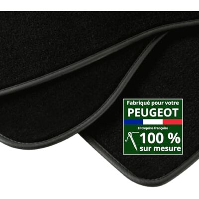 Tapis de voiture Peugeot 208 Luxe - Sur mesure - 3 pièces Tapis de voiture Peugeot 208 Luxe - Sur mesure - 3 pièces