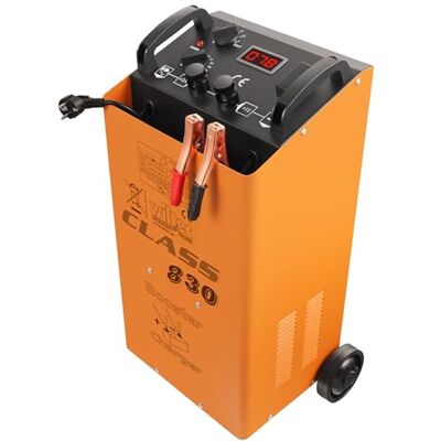 WilTec Chargeur de Batterie 12 V/24 V Boost 830 – Puissance 1100-2200 W – Pour batteries 50-900 Ah – Chargement rapide de bus, motos, camions, voitures WilTec Chargeur de Batterie 12 V/24 V Boost 830 – Puissance 1100-2200 W – Pour batteries 50-900 Ah – Chargement rapide de bus, motos, camions, voitures