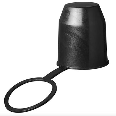 blntackle76 Capuchon d'attelage de remorque, 50 mm, en caoutchouc/plastique, capuchon de protection pour attelage de remorque, voiture, camion, RV (capuchon avec sécurité) blntackle76 Capuchon d'attelage de remorque, 50 mm, en caoutchouc/plastique, capuchon de protection pour attelage de remorque, voiture, camion, RV (capuchon avec sécurité)