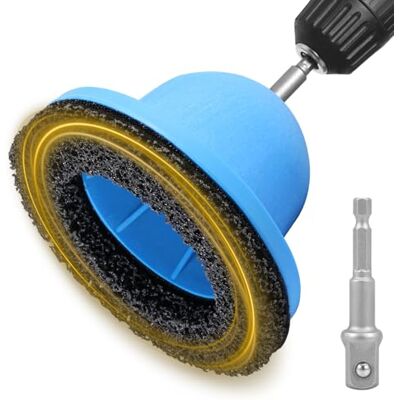 Foppla Ponceuse de moyeu de roue pour attelage de remorque, avec entraînement 1/2", nettoyant de moyeu de voiture, pour changement de jante, nettoyage du moyeu, élimination de la rouille des véhicules Foppla Ponceuse de moyeu de roue pour attelage de remorque, avec entraînement 1/2", nettoyant de moyeu de voiture, pour changement de jante, nettoyage du moyeu, élimination de la rouille des véhicules