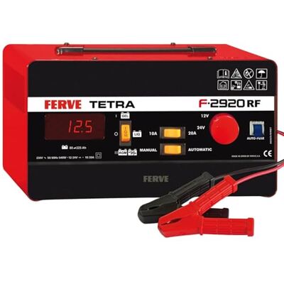 FERVE F-2920 Tetra RF Chargeur 12-24 V 10-20 A, 0 FERVE F-2920 Tetra RF Chargeur 12-24 V 10-20 A, 0