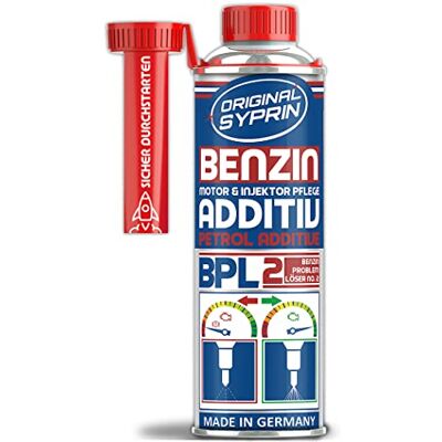 SYPRIN Additif de Système essence Injecteur de carburant de Entretien de la valve Essence complémentaire additifs de carburant complémentaire 250 ml SYPRIN Additif de Système essence Injecteur de carburant de Entretien de la valve Essence complémentaire additifs de carburant complémentaire 250 ml